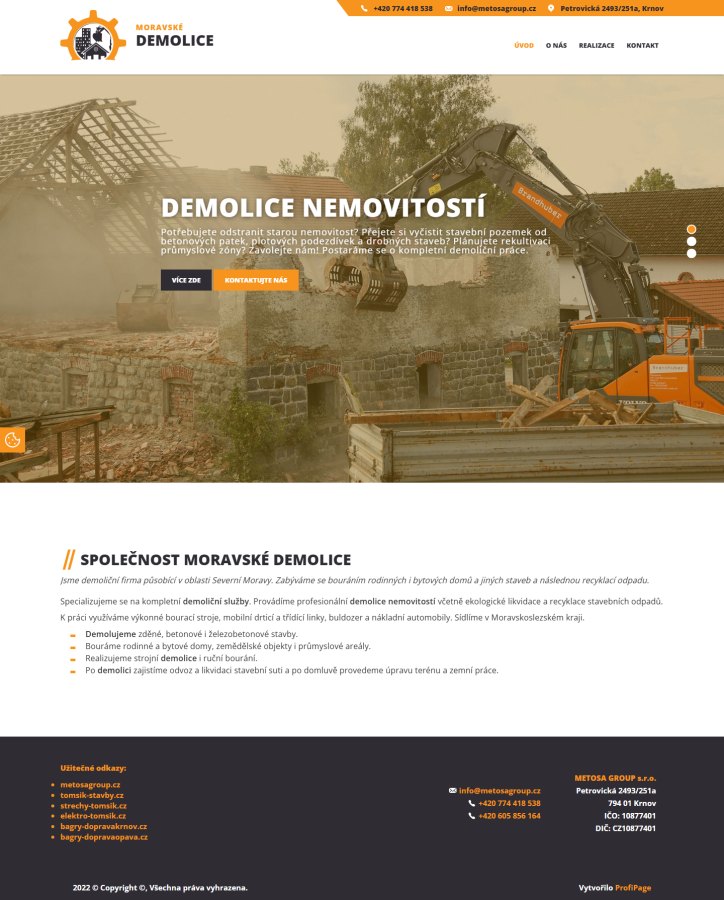 Moravské demolice