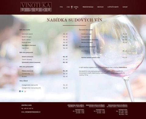 Vinotéka U sudu